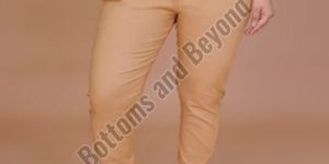 Ladies Skin Cotton Lycra Pant
