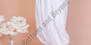 Ladies White Afghani Pant