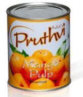 pruthvi mango pulp sweetened