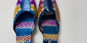 Neela Multi Leather Ladies Mules