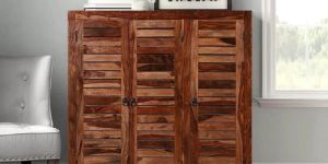 Sheesham Wooden Shoe Rack