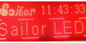 Single Colour LED Display Board