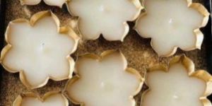 Soy Wax Metal Diya Scented Candle