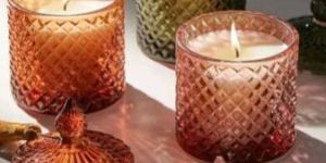 Soy Wax Platinum Glass Candle