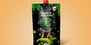 100 Gram Kingsorganic Green Chilli Sauce