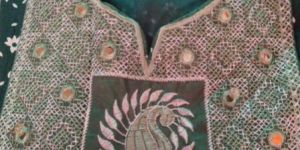 Ladies Half Sleeves Cotton Nightgown