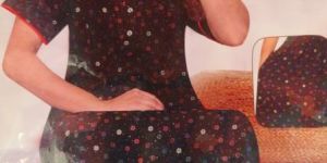 Ladies Printed Cotton Nightgown