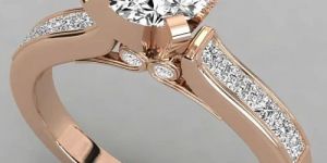 Timeless Elegance 18kt Gold Diamond Ring