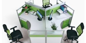 Modular Wooden Office Workstation