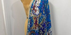 Pure Silk Printed Stoles