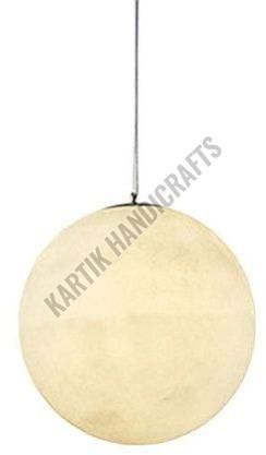 Round Alabaster Stone Pendant Light