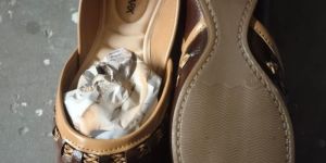 Brown Flat Ladies Jutti