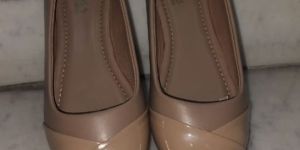 Voges Beige Flat Ladies Jutti