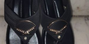 Voges Black Ladies Sandal