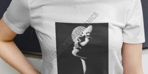 Womens Slim Fit White T-shirt