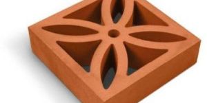 Amber Terracotta Clay Jali