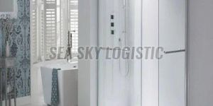 Transparent Glass Shower Screen