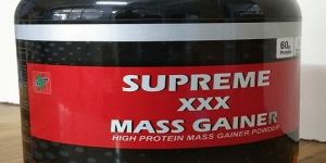 supreme xxx high protein mass gainer powder