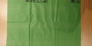dark green compostable garbage bag