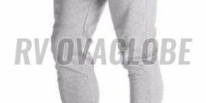 Mens Grey Cotton Lower