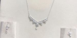 925 Sterling Silver Necklace Set