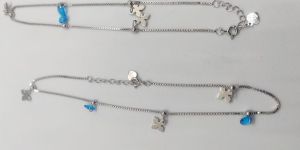925 Sterling Silver Stylish Ladies Anklet