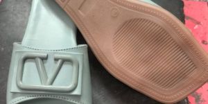 Stylish Green Ladies Slipper