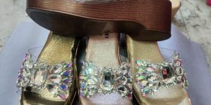 Stylish Transparent Strap Heeled Ladies Sandal