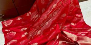 RST-042 Beautiful Zari Work Banarasi Silk Saree