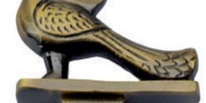 S-25 Peacock Design Brass Swing Chain Hook