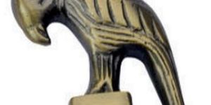 S-27 Parrot Design Brass Swing Chain Hook