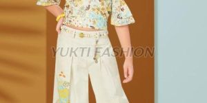 Girls Top Palazzo Set