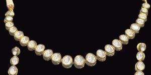 Round Kundan Set