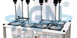 Touch Screen Microprocessor Dissolution Test Apparatus (Eight Basket)