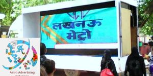 metro advertising led video van