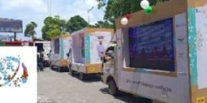 Led video van rental for corporate event