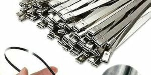 1004.6mm Stainless Steel Uncoated Ball Lock Cable Tie