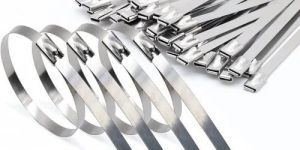 3604.6mm Stainless Steel Uncoated Ball Lock Cable Tie