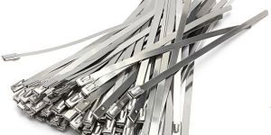 5604.6mm Stainless Steel Uncoated Ball Lock Cable Tie