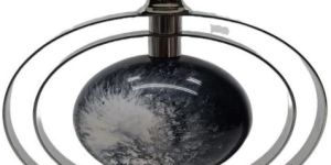 Modern Abstract Resin Metal Sphere Pillar Candle Holder