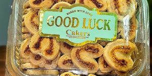 Good Luck Cakers French Heart Salted Cookies