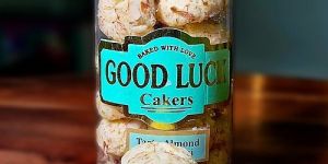 Good Luck Cakers Tasty Almond Cookies
