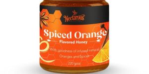 Nectarous Flavored Spiced Orange Honey