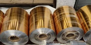 Golden Aluminium Lead Foil Roll