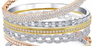 Stackable Diamond Bracelets