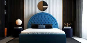 Ardas Interior Solid Wood Double Hydraulic Bed