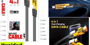 RJDC-05 4 in 1 Fast Charging Data Cable