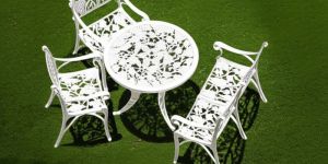 aluminium dining set