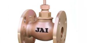 jai isi bronze flanged globe valve