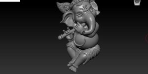 Silver Ganesh Pendant